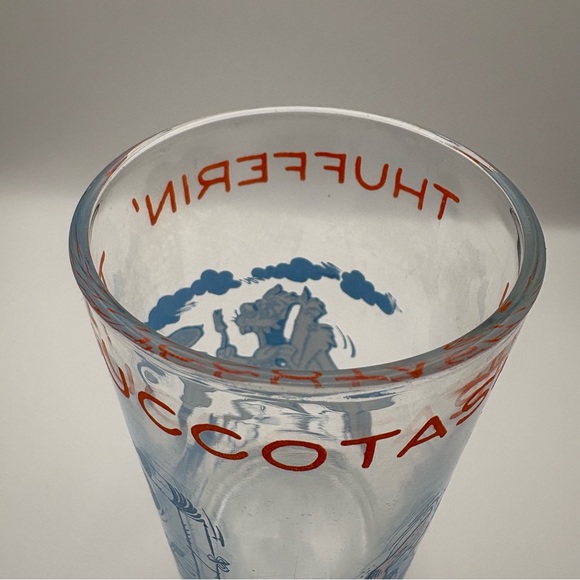 Vintage “Thufferin’ Thuccotash” Looney Tunes Welch’s Juice Glass Elmer 1974 - Picture 8 of 8